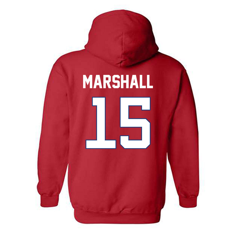 LA Tech - NCAA Women's Basketball : Jordan Marshall - Hooded Sweatshirt-1