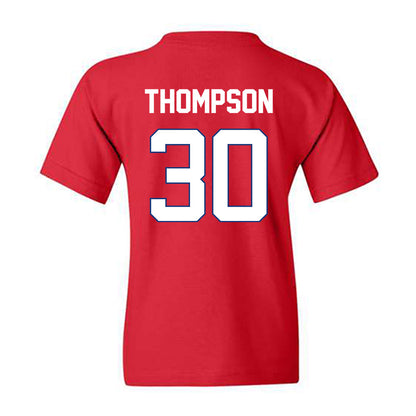 LA Tech - NCAA Women's Basketball : Kaleigh Thompson - Youth T-Shirt-1