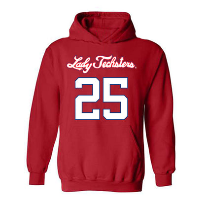LA Tech - NCAA Women's Basketball : Averi Aaron - Hooded Sweatshirt