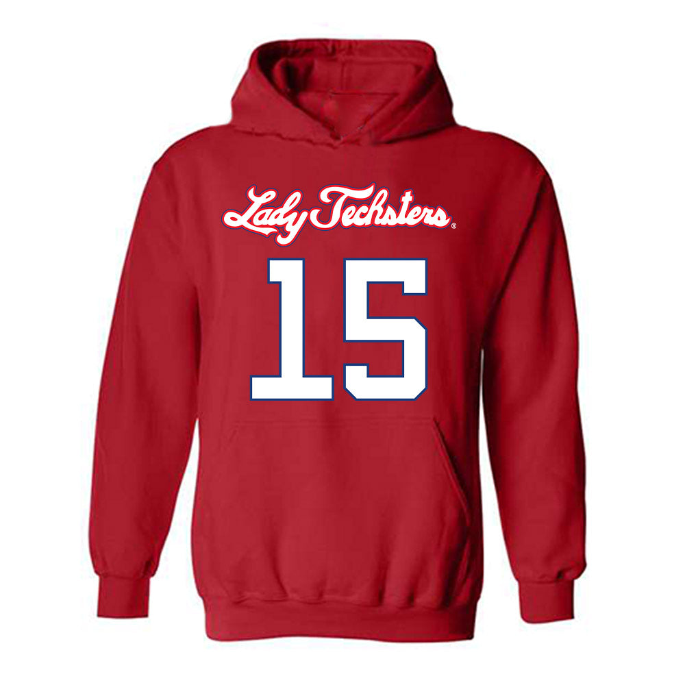 LA Tech - NCAA Women's Basketball : Jordan Marshall - Hooded Sweatshirt-0