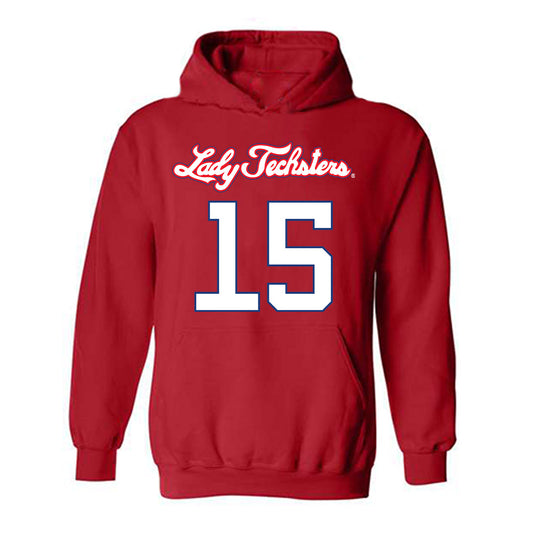 LA Tech - NCAA Women's Basketball : Jordan Marshall - Hooded Sweatshirt-0