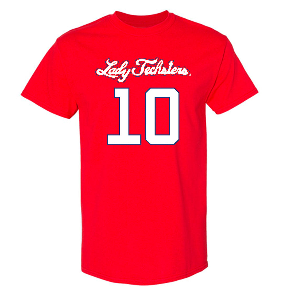 LA Tech - NCAA Women's Basketball : Melissa Mwanza - T-Shirt-0