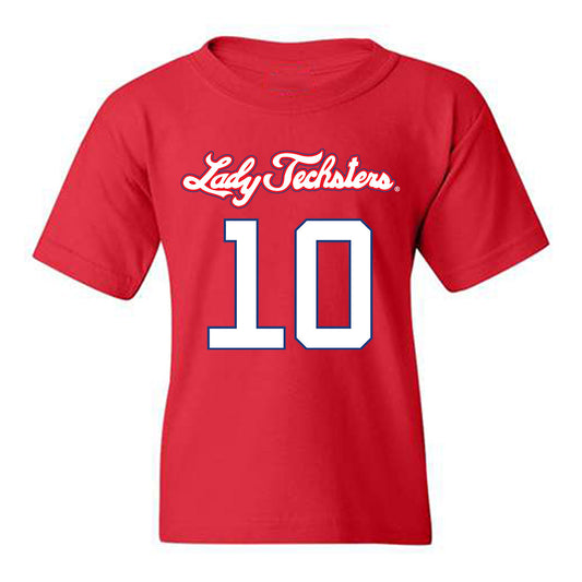 LA Tech - NCAA Women's Basketball : Jayden Terry - Youth T-Shirt-0