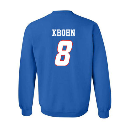 LA Tech - NCAA Women's Volleyball : Grace Krohn - Replica Shersey Crewneck Sweatshirt-1