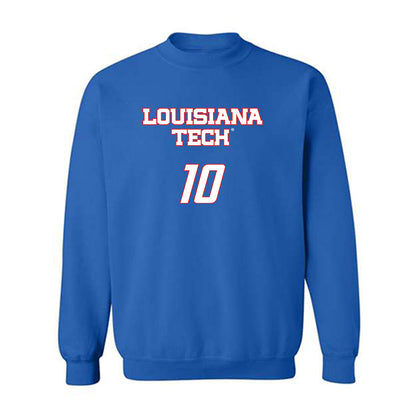 LA Tech - NCAA Women's Volleyball : Gabrielle Hairston - Replica Shersey Crewneck Sweatshirt