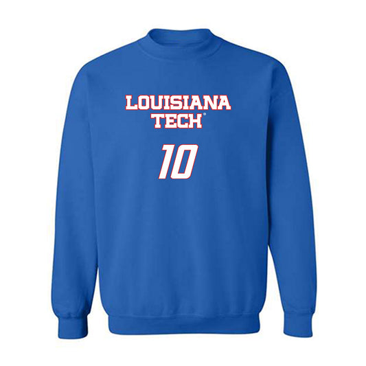 LA Tech - NCAA Women's Volleyball : Gabrielle Hairston - Replica Shersey Crewneck Sweatshirt