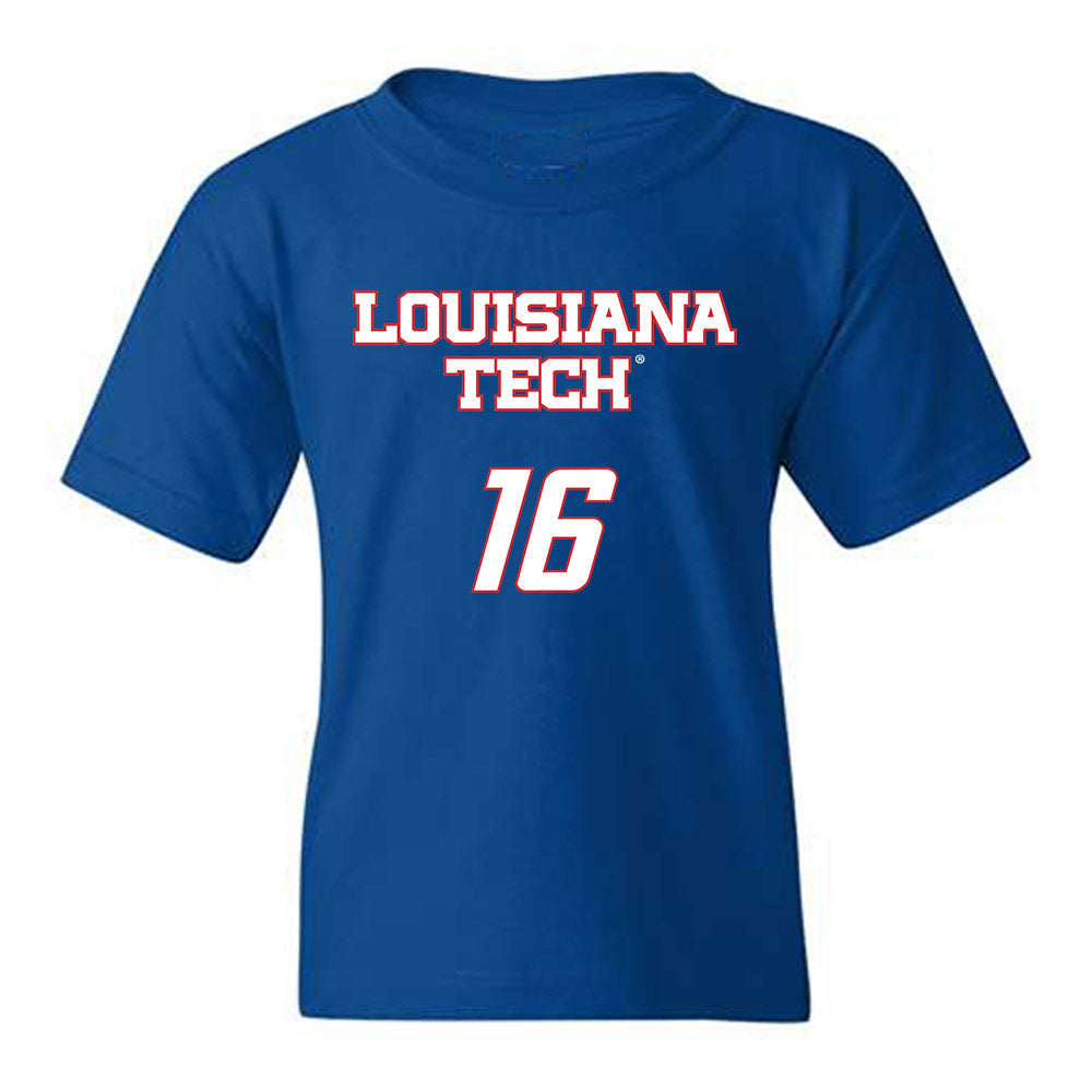 LA Tech - NCAA Women's Volleyball : Charlize Williams - Replica Shersey Youth T-Shirt-0