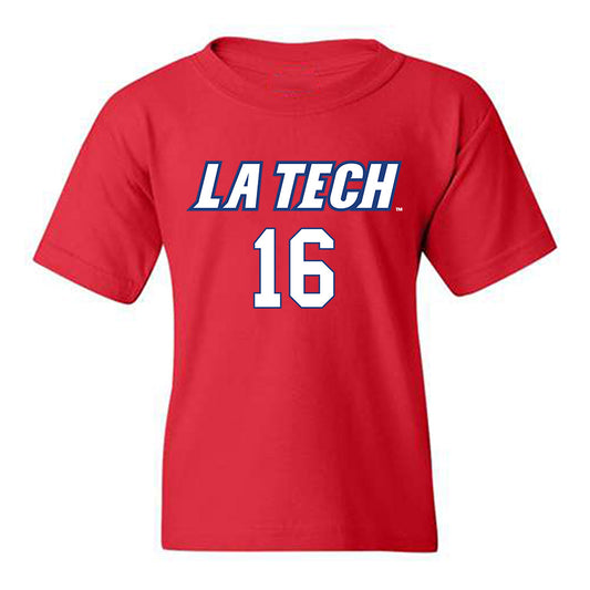 LA Tech - NCAA Women's Volleyball : Charlize Williams - Replica Shersey Youth T-Shirt-0