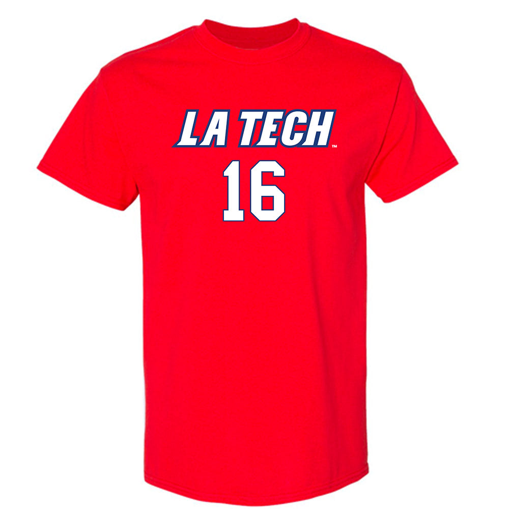 LA Tech - NCAA Women's Volleyball : Charlize Williams - Replica Shersey T-Shirt-0