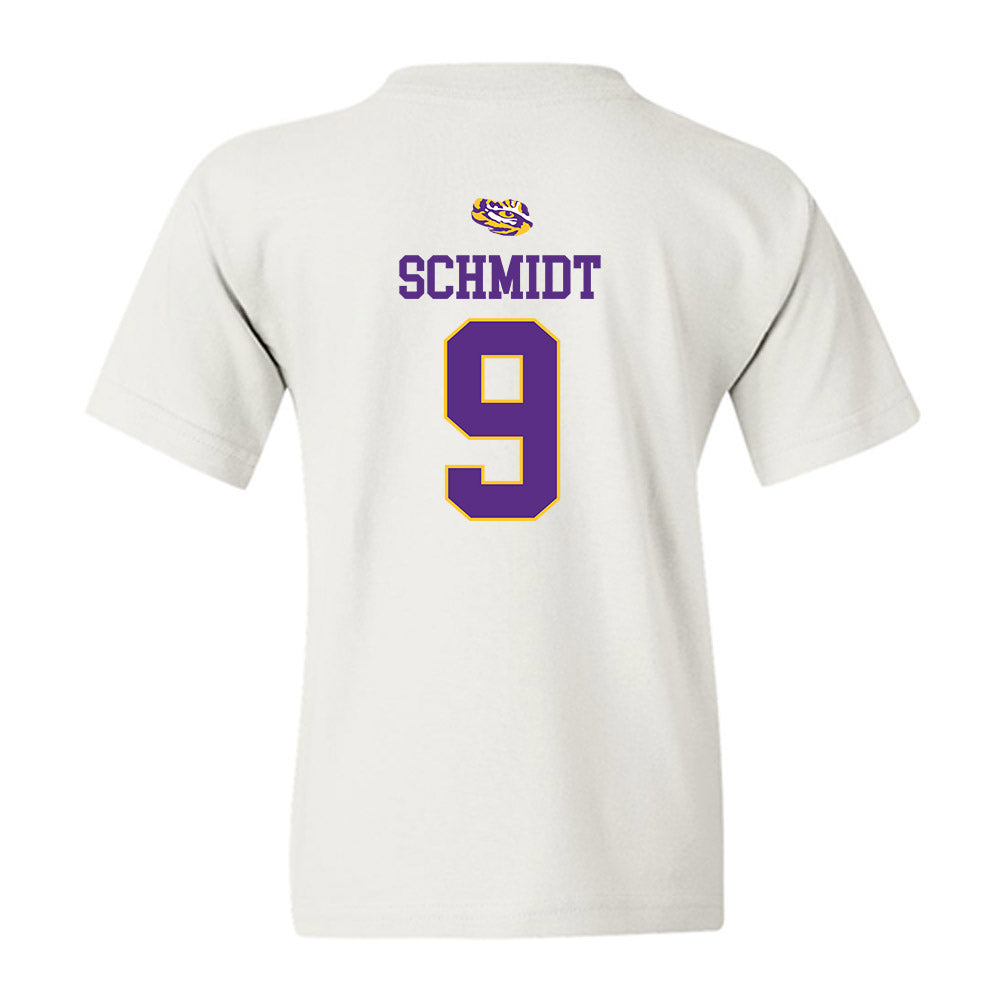LSU - NCAA Baseball : William Schmidt - Replica Shersey Youth T-Shirt-1