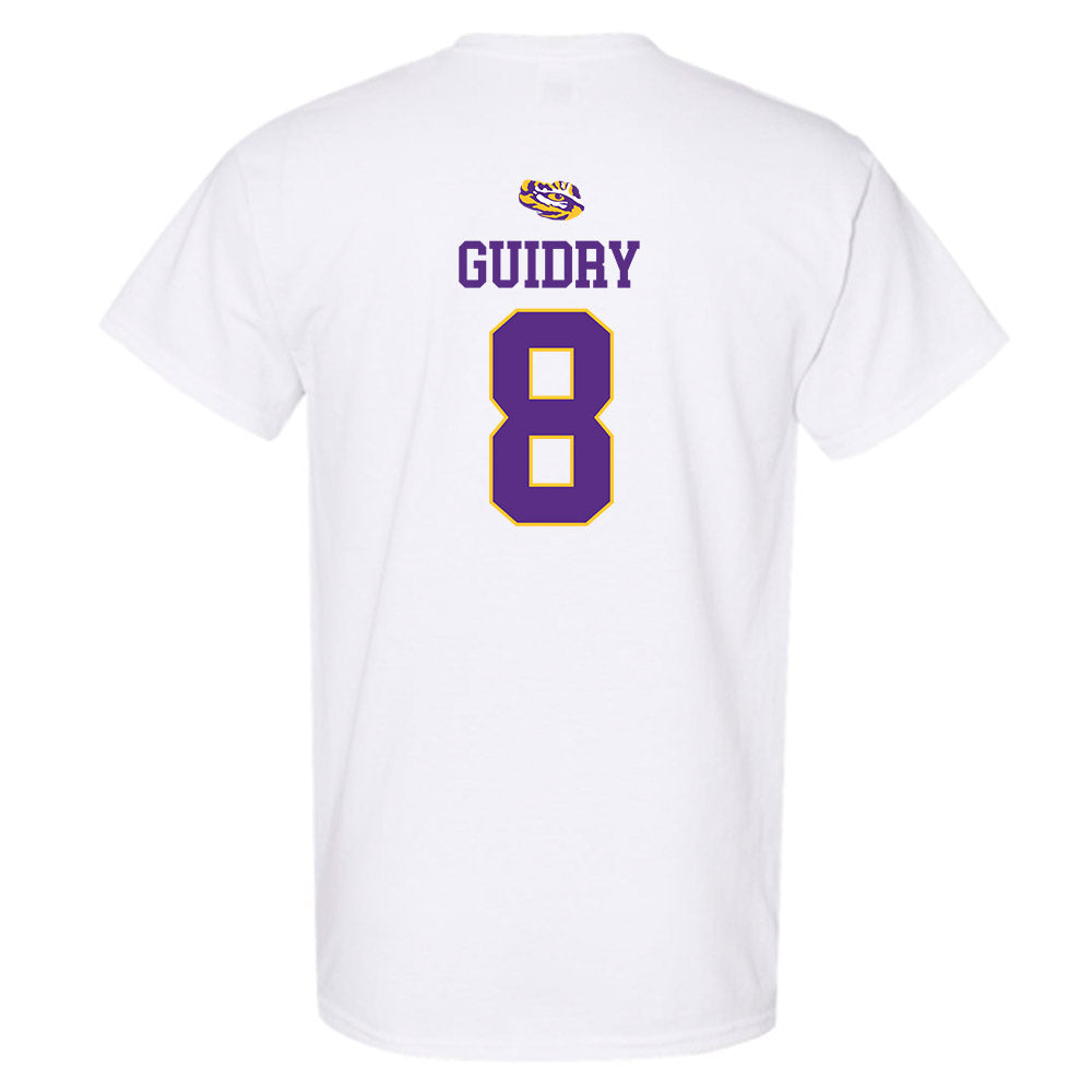 LSU - NCAA Baseball : Gavin Guidry - Replica Shersey T-Shirt-1