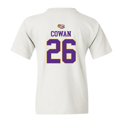 LSU - NCAA Baseball : Zac Cowan - Replica Shersey Youth T-Shirt-1