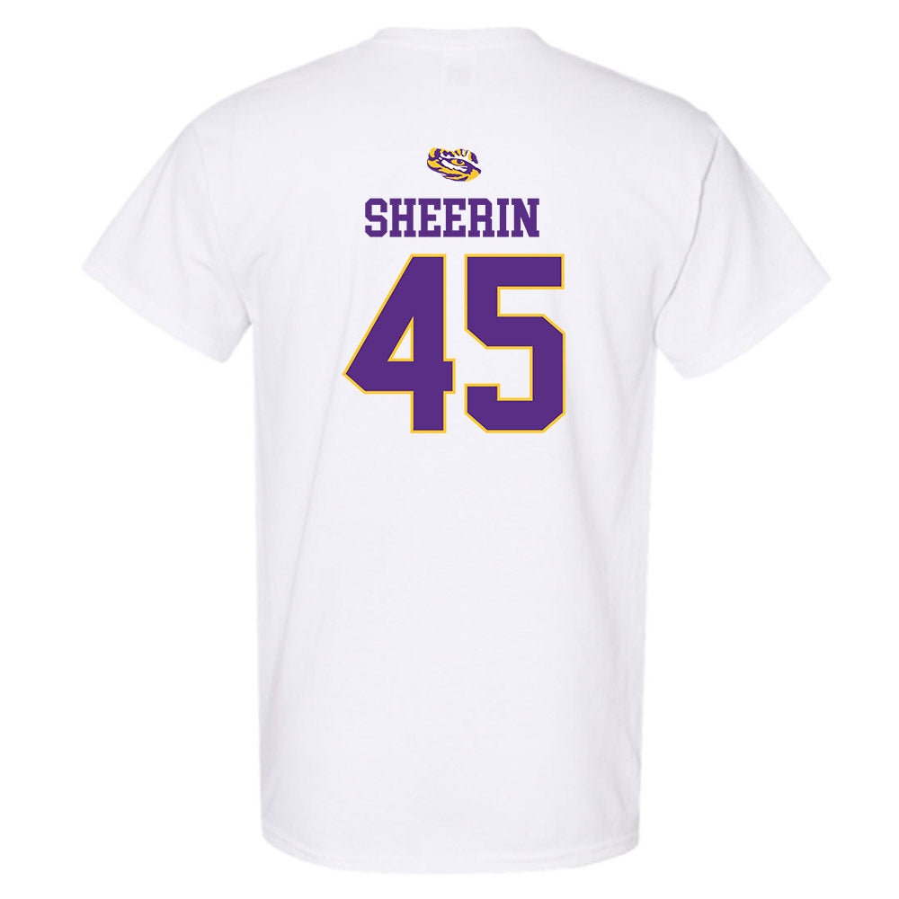 LSU - NCAA Baseball : Deven Sheerin - Replica Shersey T-Shirt-1