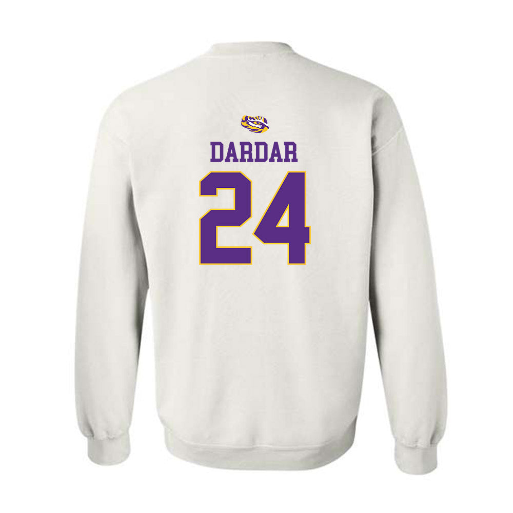 LSU - NCAA Baseball : Seth Dardar - Replica Shersey Crewneck Sweatshirt-1
