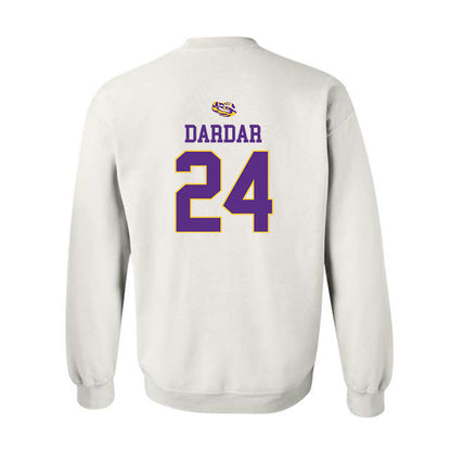 LSU - NCAA Baseball : Seth Dardar - Replica Shersey Crewneck Sweatshirt-1