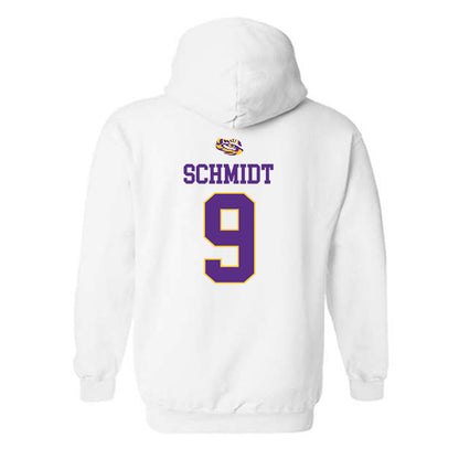 LSU - NCAA Baseball : William Schmidt - Replica Shersey Hooded Sweatshirt-1