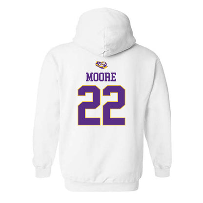 LSU - NCAA Baseball : Cooper Moore - Replica Shersey Hooded Sweatshirt-1