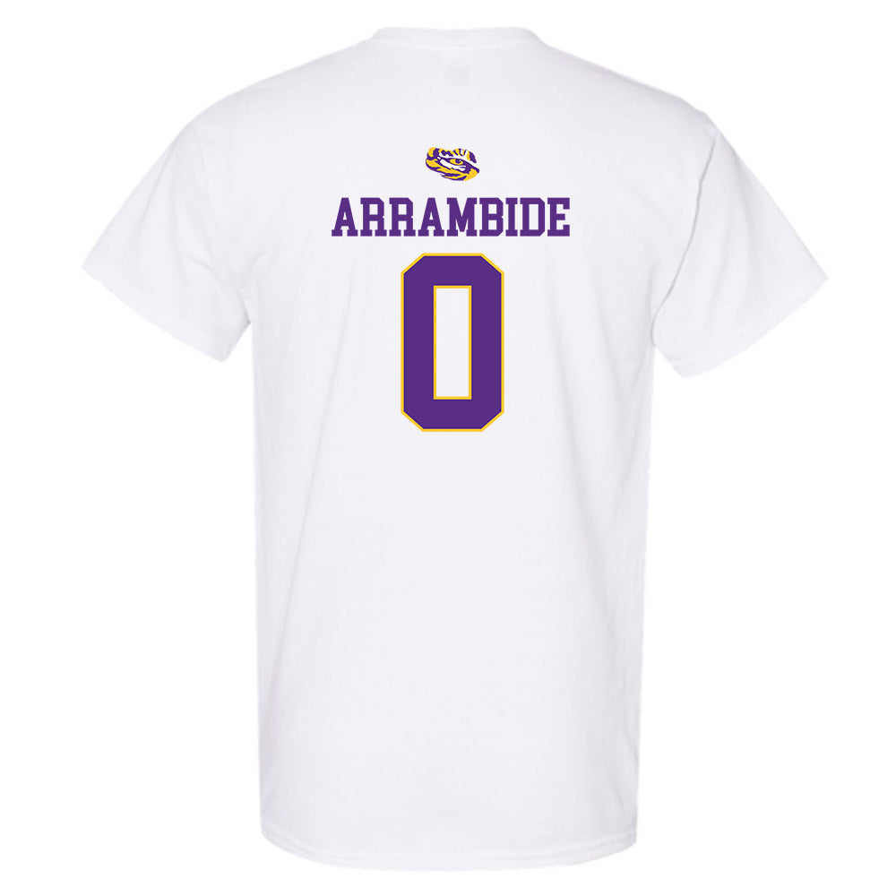 LSU - NCAA Baseball : Cade Arrambide - Replica Shersey T-Shirt-1