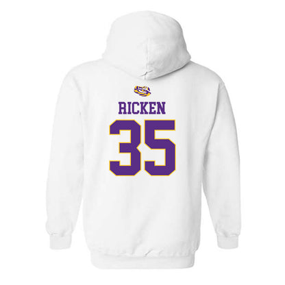LSU - NCAA Baseball : Reagan Ricken - Replica Shersey Hooded Sweatshirt-1