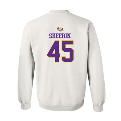 LSU - NCAA Baseball : Deven Sheerin - Replica Shersey Crewneck Sweatshirt-1