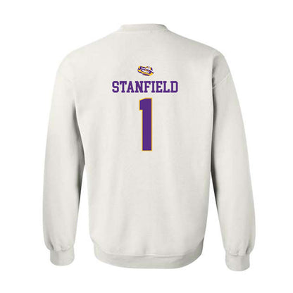 LSU - NCAA Baseball : Chris Stanfield - Replica Shersey Crewneck Sweatshirt-1