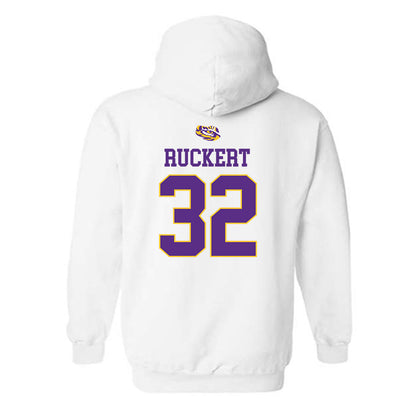 LSU - NCAA Baseball : Jack Ruckert - Replica Shersey Hooded Sweatshirt-1