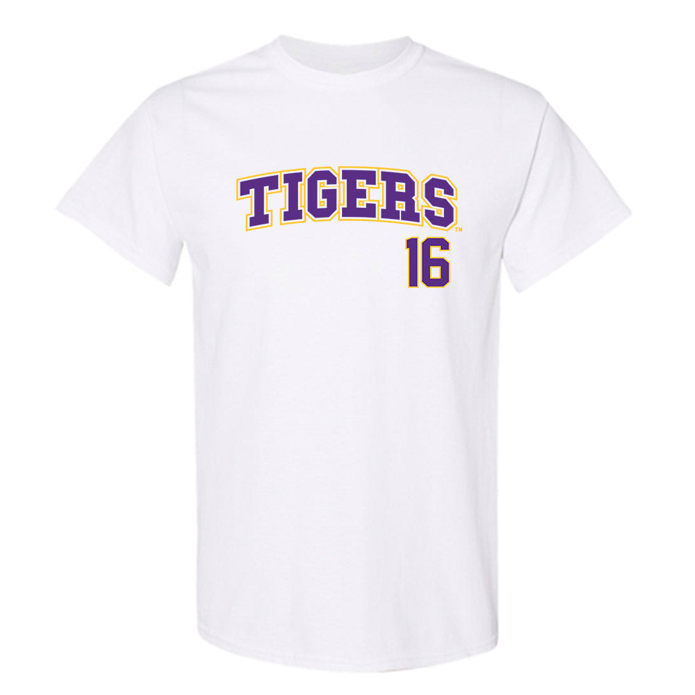 LSU - NCAA Baseball : Ethan Clauss - Replica Shersey T-Shirt-0