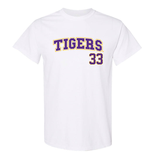 LSU - NCAA Baseball : Zach Yorke - Replica Shersey T-Shirt-0