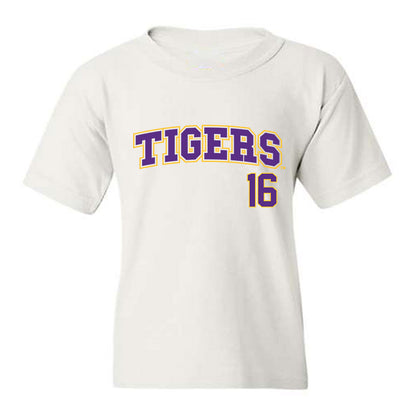 LSU - NCAA Baseball : Ethan Clauss - Replica Shersey Youth T-Shirt-0