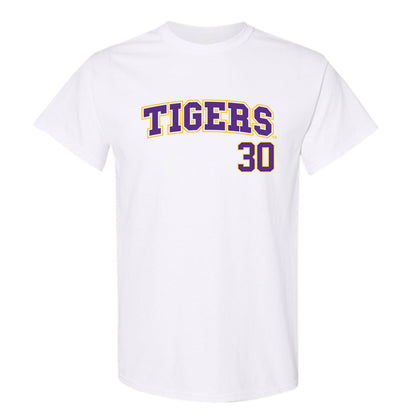 LSU - NCAA Baseball : Dax Dathe - Replica Shersey T-Shirt-0