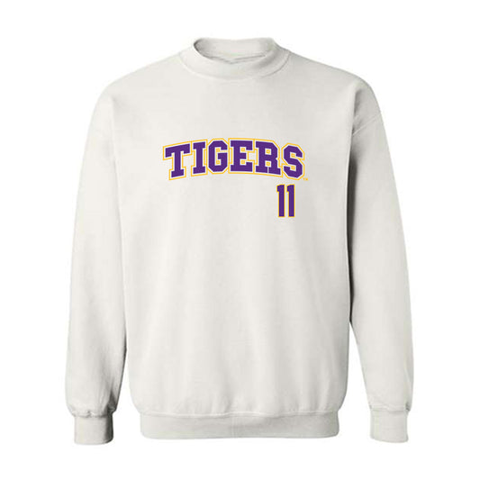 LSU - NCAA Baseball : Josh Pearson - Replica Shersey Crewneck Sweatshirt-0