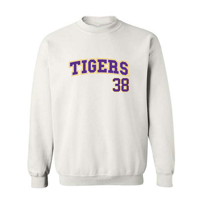 LSU - NCAA Baseball : Ethan Plog - Replica Shersey Crewneck Sweatshirt-0
