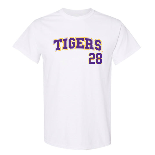 LSU - NCAA Baseball : Danny Lachenmayer - Replica Shersey T-Shirt-0