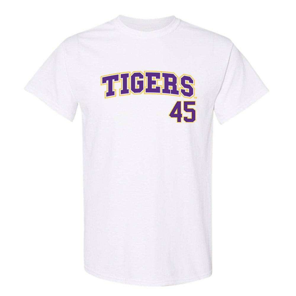 LSU - NCAA Baseball : Deven Sheerin - Replica Shersey T-Shirt-0