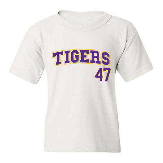 LSU - NCAA Baseball : John Pearson - Replica Shersey Youth T-Shirt-0