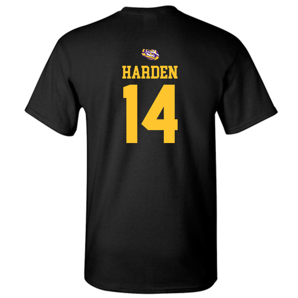 LSU - NCAA Baseball : Daniel Harden - Replica Shersey T-Shirt-1