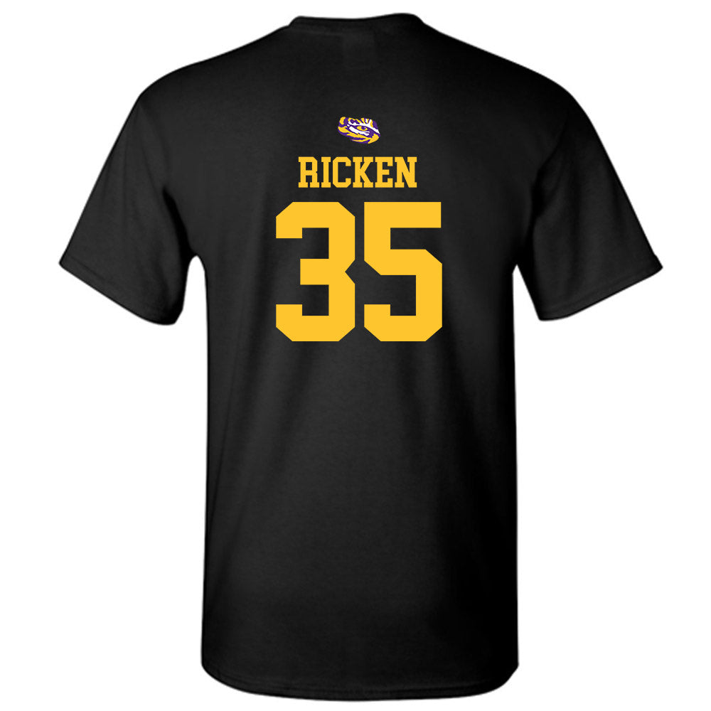 LSU - NCAA Baseball : Reagan Ricken - Replica Shersey T-Shirt-1
