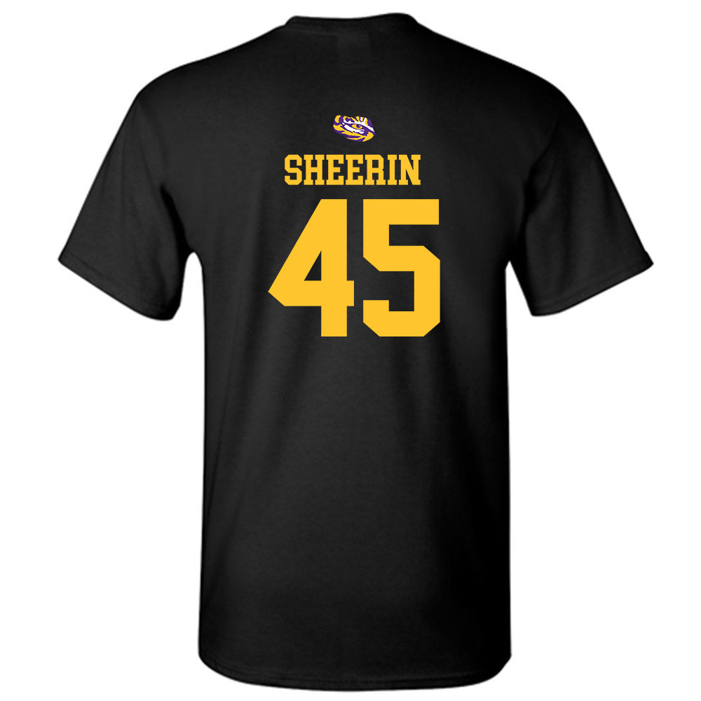 LSU - NCAA Baseball : Deven Sheerin - Replica Shersey T-Shirt-1
