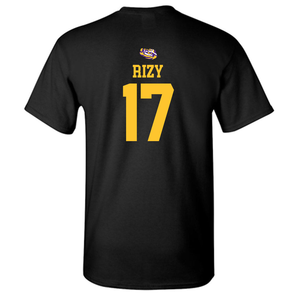 LSU - NCAA Baseball : Mavrick Rizy - Replica Shersey T-Shirt-1