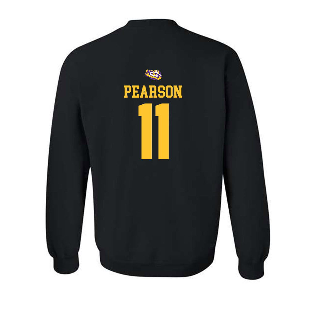 LSU - NCAA Baseball : Josh Pearson - Replica Shersey Crewneck Sweatshirt-1