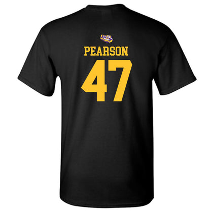 LSU - NCAA Baseball : John Pearson - Replica Shersey T-Shirt-1