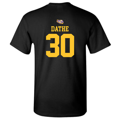 LSU - NCAA Baseball : Dax Dathe - Replica Shersey T-Shirt-1
