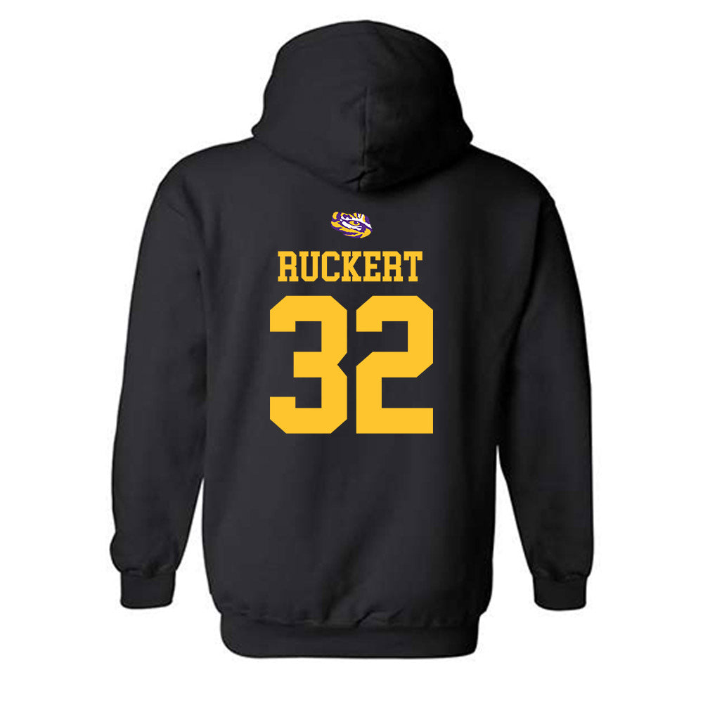 LSU - NCAA Baseball : Jack Ruckert - Replica Shersey Hooded Sweatshirt-1