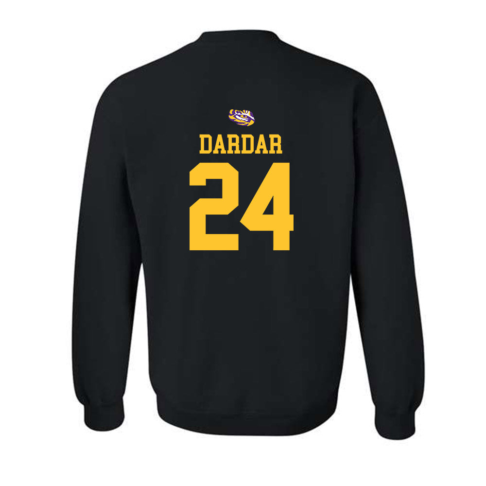 LSU - NCAA Baseball : Seth Dardar - Replica Shersey Crewneck Sweatshirt-1