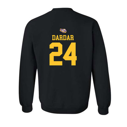 LSU - NCAA Baseball : Seth Dardar - Replica Shersey Crewneck Sweatshirt-1