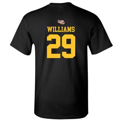 LSU - NCAA Baseball : Cooper Williams - Replica Shersey T-Shirt-1