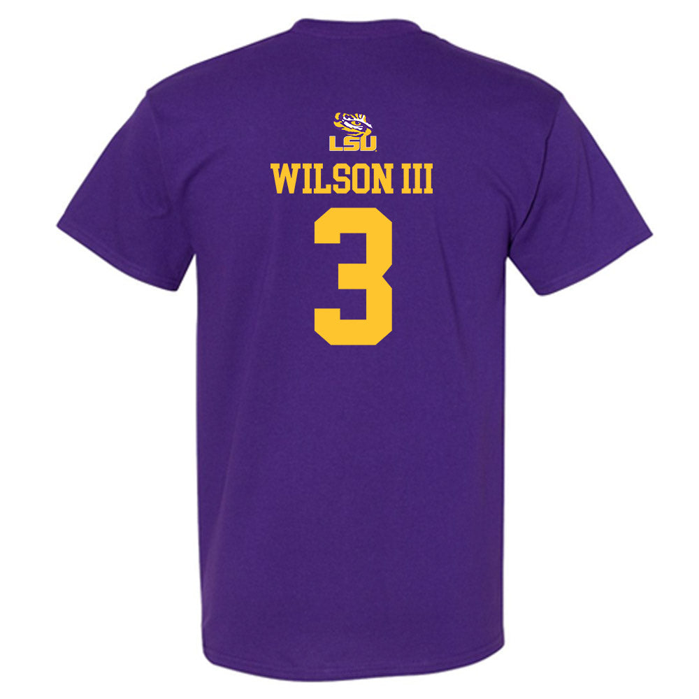 LSU - NCAA Football : Eugene Wilson III - Replica Shersey T-Shirt-1
