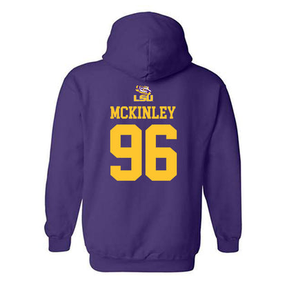 LSU - NCAA Football : Dominick McKinley - Replica Shersey Hooded Sweatshirt-1