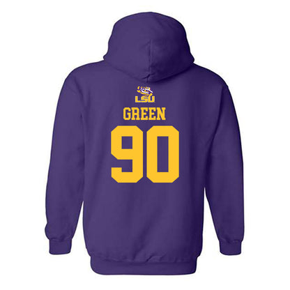 LSU - NCAA Football : Stephiylan Green - Replica Shersey Hooded Sweatshirt-1