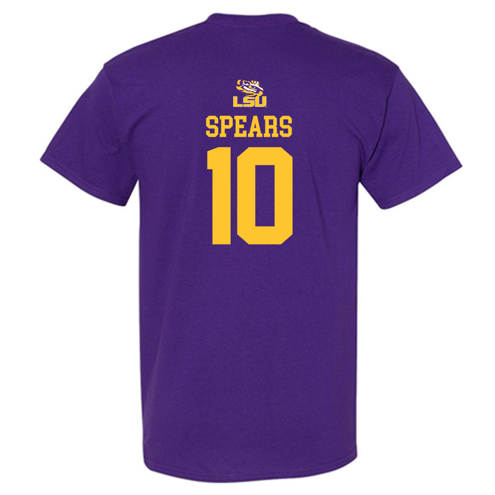 LSU - NCAA Football : Dashawn Spears - Replica Shersey T-Shirt-1